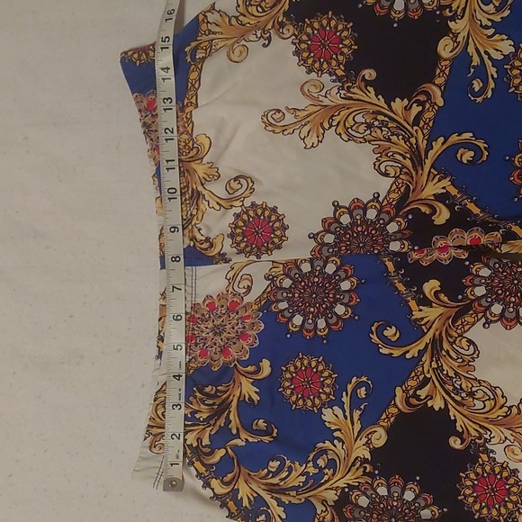 Rainbow flare / palazzo pants NWOT - Picture 4 of 7